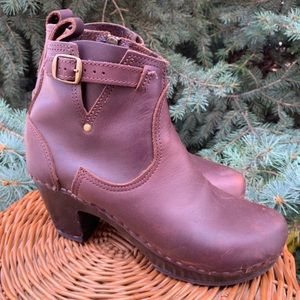 No. 6 Store Leather Boots Size 39 Size 9 US